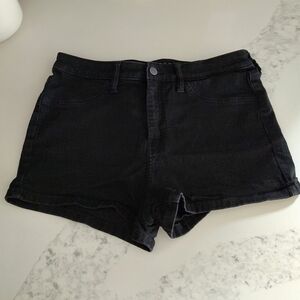 Wild Fable Size 14 Black Denim Shorts